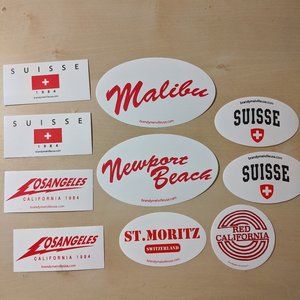 Brandy Melville Red Stickers!